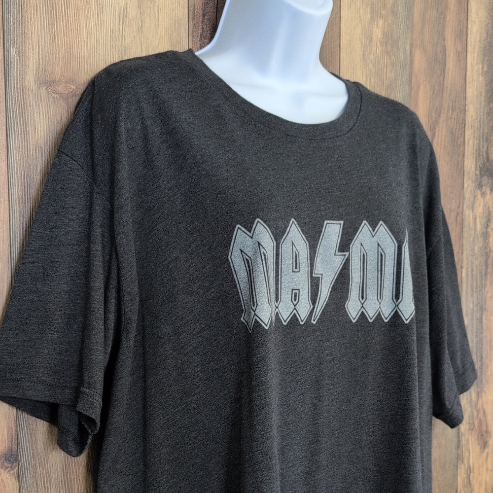 Code Word Made in USA Graphic Short Sleeve AC/DC MAMA Tee XXL    P383